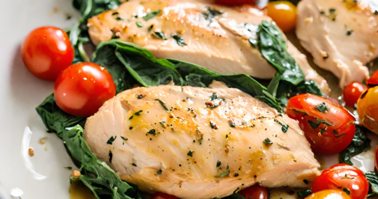 Healthy Low Carb Chicken Dinner