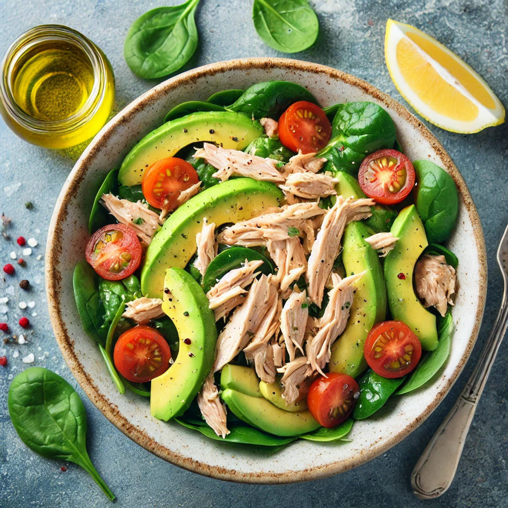 keto-chicken-avocado-salad-dinner recipe by jasperdaywellness